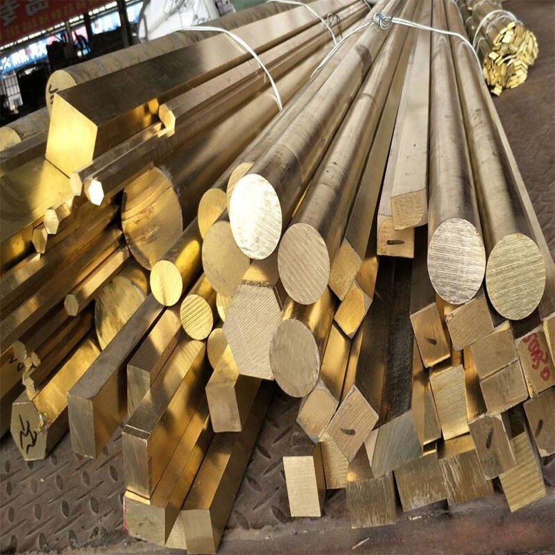 Brass Bar Rod H70 C2600 CuZn30 Л70 Flat Bar